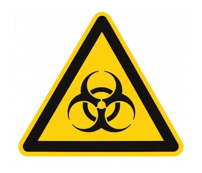 biohazard symbol black and yellow
